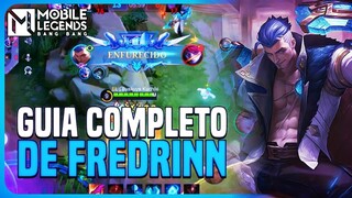 [TUTORIAL] COMO JOGAR DE FREDRINN | COMBO, BUILD, GAMEPLAY | MLBB