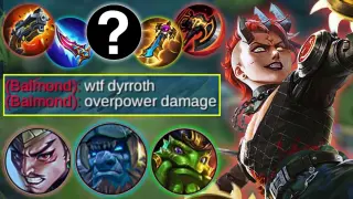 BEST NEW UNDERRATED BUILD FOR DYRROTH TO BOOST YOUR RANK (ONE SHOT EVERYTHING) | MLBB