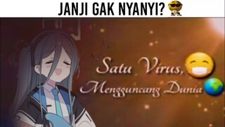 "SaTu ViRuS MeNgGuNcAnG DuNiA" tapi yang nyanyi Tendou Arisu - Meme Blue Archive