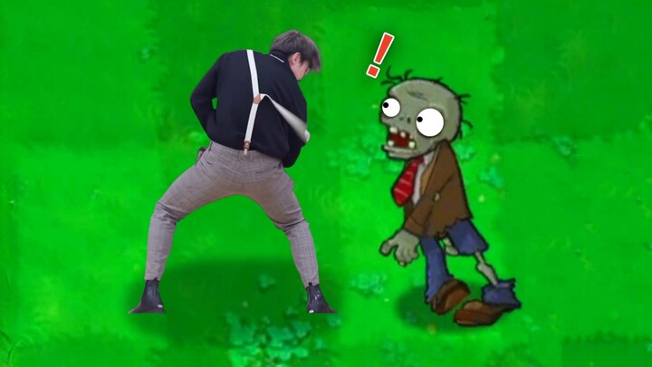 That day, the zombie was terrified!