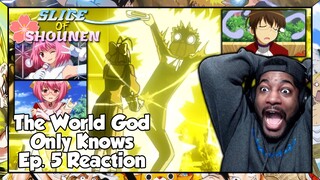 The World God Only Knows Episode 5 Reaction | HOW CAN YOU BE SHY AND TERRIFYING AT THE SAME TIME???