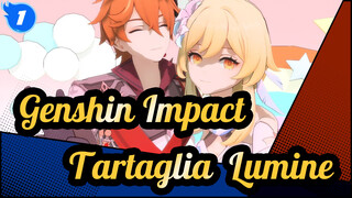 Genshin Impact|ã€MMD/Tartaglia&Lumineã€‘â™«Suka? Benci? IAku Sangat MencintaimuÂ â™¥_1
