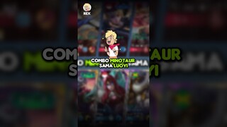 COMBO MINOTAUR x LUOYI‼️#mobilelegends #pointgoroadtoglobal #mobilelegends
