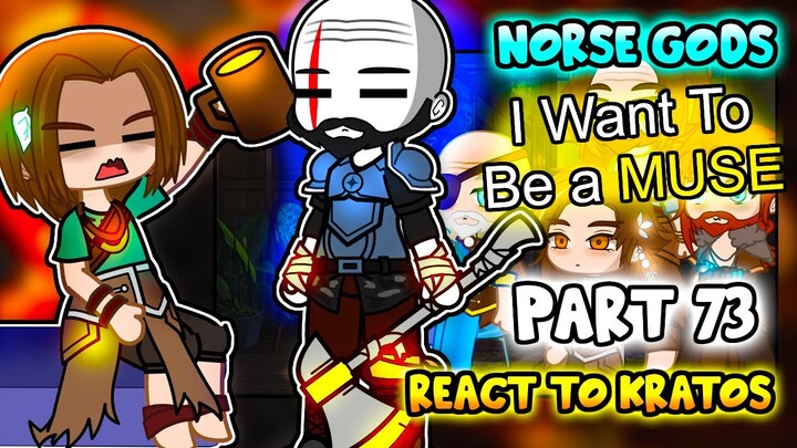 Norse Gods react to Kratos Part 73 || GOW Ragnarök || - Gacha Club React