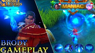 Brody Buff Gameplay - Mobile Legends Bang Bang