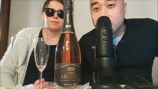 ASMR: Eating Sounds + Tapping (New Year edition)