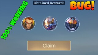 BUG! CLAIM FREE SKIN BUG MOBILE LEGENDS | FREE SKIN BUG | WITH PROOF | FREE SKIN MOBILE LEGENDS 2021