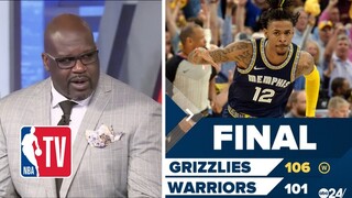 NBA Gametime goes crazy Ja Morant pours in 47 pts Grizzlies beat Warriors in Gm 2, even series 1-1