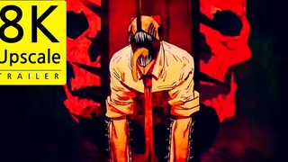 [8K60 frames] Fujimoto tree "Chainsaw Man" comic book second PV AI repair frame image quality enhancement version