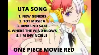 Kumpulan lagu Uta (Uta song) ONE PIECE MOVIE RED