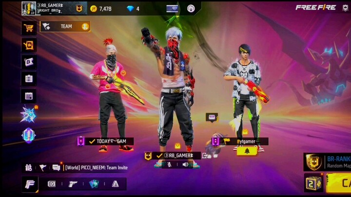 free fire bundle challenge