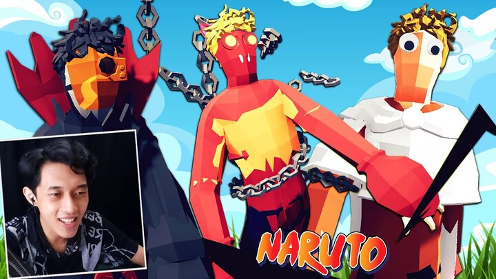 Semua Karakter Naruto Jadi Kocak Banget di Game TABS 😂.. Totally Accurate Battle Simulator