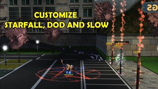 Free Customize DoD, Starfall and Slow