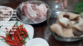 Cách làm món Tré -  đặt sản miền Trung  rất thơm ngon cho dip Tết.