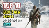Top 10 Best New Games Of October 2022 / HighGrapich, New Release Games - MeowGame