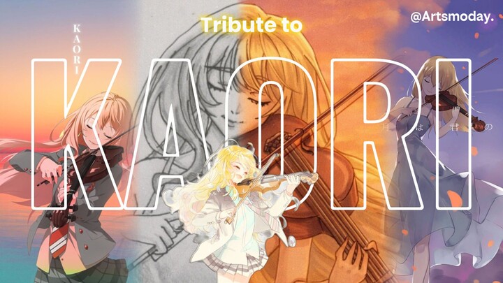 🟡Bulan APRIL⁉️Saatnya Mengenang🥀[Miyazono Kaori] Fanart✨