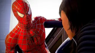 TOBEY STYLE Marvel's Spiderman Remastered Intro & KINGPIN Boss Fight