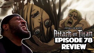 ATTACK ON TITAN: EPISODE 78 REVIEW!