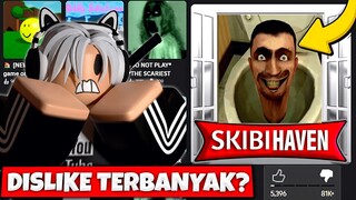 AKU COBAIN GAME ROBLOX DENGAN DISLIKE TERBANYAK? 😥 | Roblox Indonesia