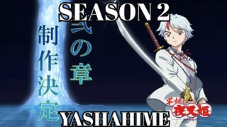 KONFIRMASI YASHAHIME SEASON 2 || Hanyo no Yashahime