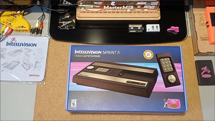 Especial Novo Intellivision Sprint unboxing e primeiras impressões