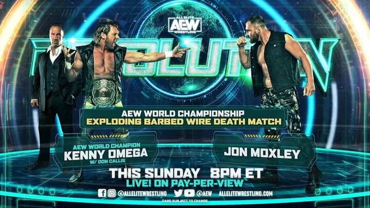 AEW Revolution (March 7, 2021): Kenny Omega vs. Jon Moxley (Exploding Barbed Wire Deathmatch)