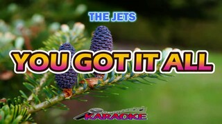 YOU GOT IT ALL - THE JETS  [ KARAOKE HD ]