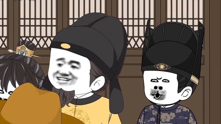 Zhang Sun Wuji berkhotbah kepada Li Chengqian