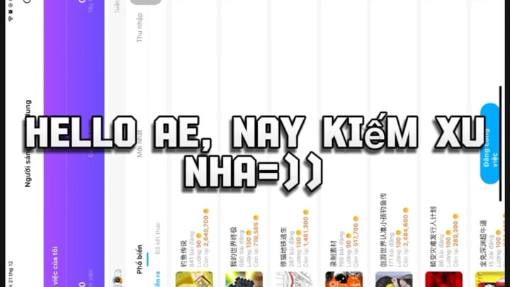 Kiếm gcoins free nhiê:)