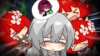 "Si Kecil Gray yang jahat terlalu rumit! Tibao akan memberi tahu ibu Si Kecil Gray!!" (Roket dimuat
