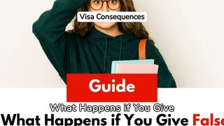 What Happens if You Give False Documents for Australian Visa