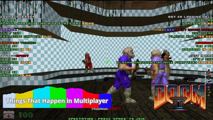 Doom 2 - Things That Happen in Multiplayer