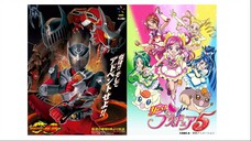 Yes Precure 5 x Kamen Rider Ryuki Opening