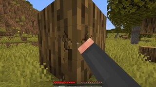 Minecraft nhưng tất cả Block đều Khổng Lồ