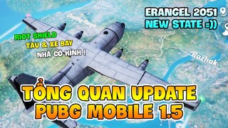 TỔNG QUAN PUBG MOBILE UPDATE 1.5: SÚNG MỚI MG3, ERANGEL TƯƠNG LAI 2051 LÀ ĐÂY ? Nam Art