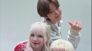 边伯贤Elevator challenge with田小娟&宋雨琦  好会跳