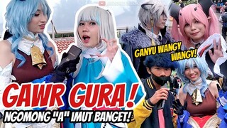 GANYU WANGY2 BERTEMU GURA DARAT !! Wawancara Wibu di Event | Re:Wind Fest Bandung