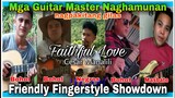 Faithful Love | Cesar Manalili - Friendly Fingerstyle Showdown , Vince Angelo Inas Reaction