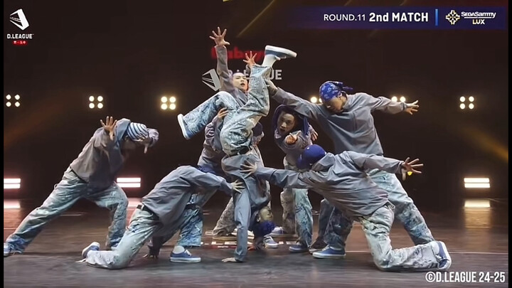 Benar-benar ganteng! Breaking dance penuh daya dorong ~ Tim Sega Sammy Lux