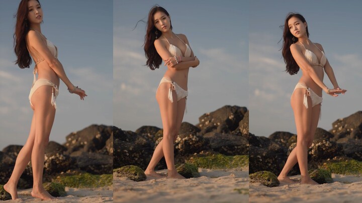 【4K】Peragaan busana renang model kelas nasional Korea Selatan 3