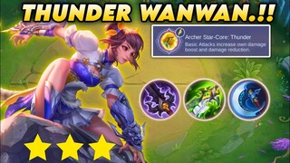 THUNDER WANWAN.!! TITAN MODE.!! MAGIC CHESS MOBILE LEGENDS