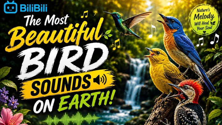 🐦 The Most Beautiful Bird Sounds on Earth! 🎶🌿✨