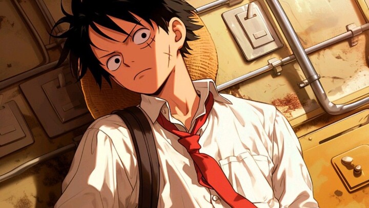 Jika Luffy hidup di jaman modern inilah yang yg terjadi