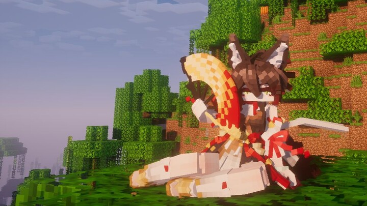 【Berbagi model Minecraft berkualitas tinggi】 Star Rail - Tingyun penuh gaya, langsung serbu!