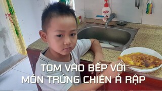 Hoàng Tom TV - Vào bếp với món trứng chiên Ả Rập