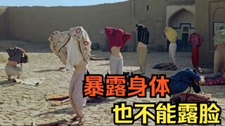 70年代的电影，太厉害了。打个仗居然打出了9个老婆！她们宁愿暴露身体，也不愿意露脸。《沙漠百日》