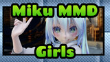 [Miku MMD] Girls / Kaki Yang Seksi