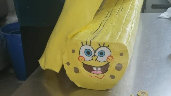 I got excited and made a 60kg SpongeBob SquarePants