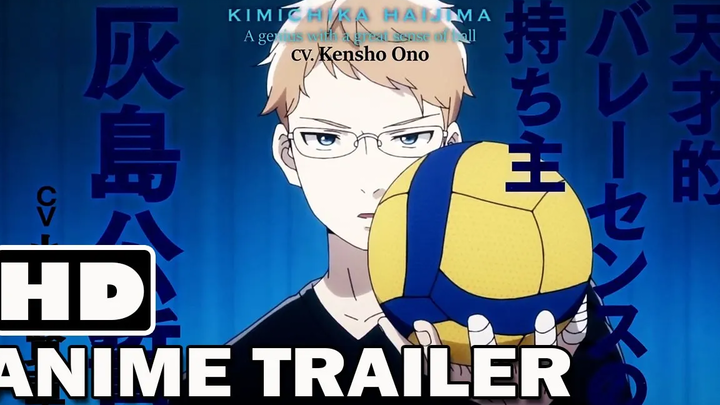 243- ตัวอย่างอนิเมะสโมสรวอลเลย์บอลชายโรงเรียนมัธยม Seiin HD