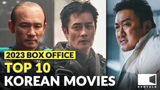 TOP KOREAN MOVIES of 2023 by Box Office | EONTALK